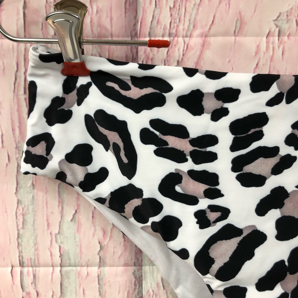 Leopard Print Bikini Bottom sz L NWOT - Picture 3 of 6